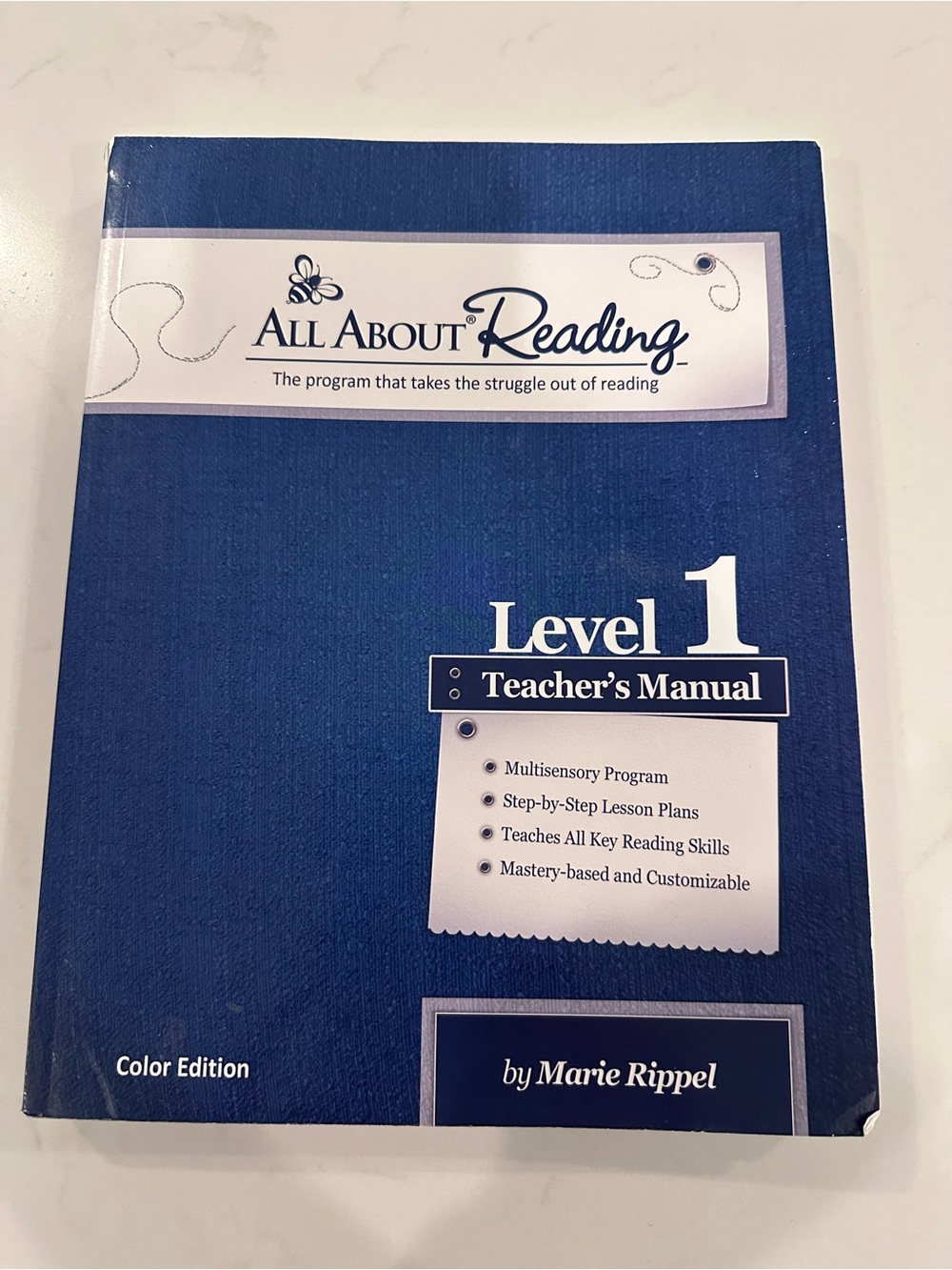 All About Reading Level 1 Teacher's Manual - Blue